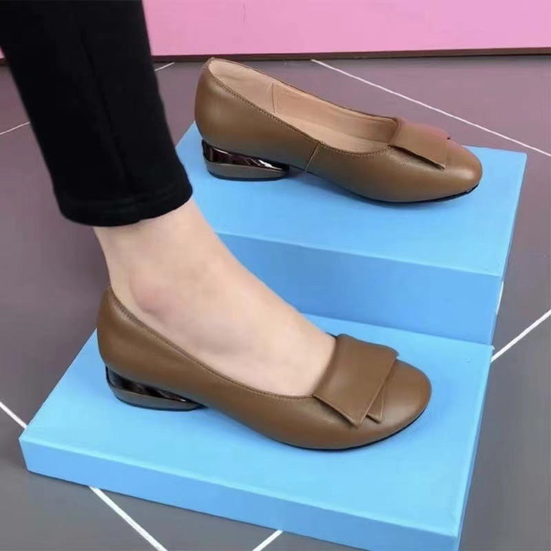Leichte Loafer aus Kunstleder für Damen