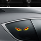 Solarbetriebene LED-Warnleuchte in Teufelsaugenform für Autos
