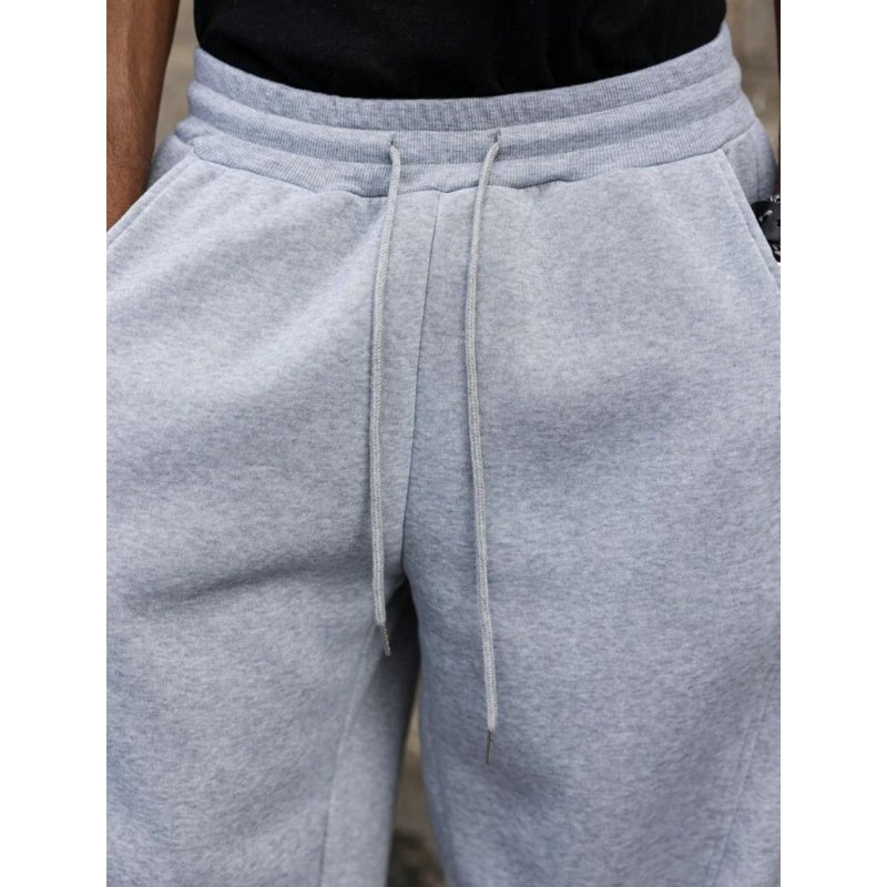 👖 LIMITED-TIME 50% RABATT! ✨ Herren Jogginghose – Gerades Bein, Schwerer Stoff, Elastischer Bund ✨