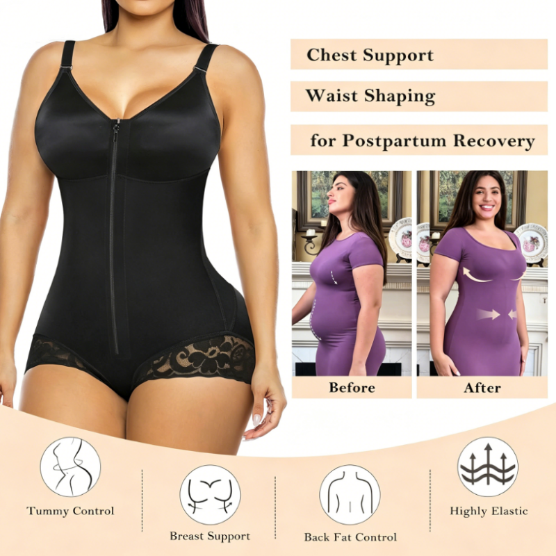 👙 57% RABATT! ✨ Bauchweg-Formshaping-Bodysuit – Taillenkontrolle, Po-Lifting & Starke Kompression, Figurschmeichelnd Auch In Großen Größen 👗