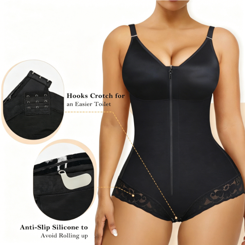 👙 57% RABATT! ✨ Bauchweg-Formshaping-Bodysuit – Taillenkontrolle, Po-Lifting & Starke Kompression, Figurschmeichelnd Auch In Großen Größen 👗