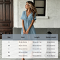 👗 JETZT 50% RABATT! 🌸 Damen Sommer-Kleid mit V-Ausschnitt und Bindeband vorne, Midi-Länge – Empire-Taille, fließende A-Linie & atmungsaktive Baumwollmischung ☀️
