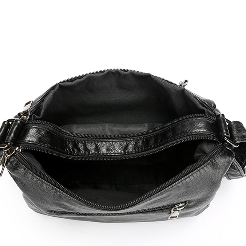 👜Damen Crossbody-Tasche aus weichem PU-Leder – mit mehreren Fächern – leicht, praktisch & vielseitig – ideal für Alltag & Reisen👜✨