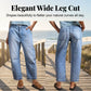 👖 LIMITED-TIME 50% RABATT! ✨ Damen-Jeans – Hohe Taille, Verkürzt, Weit ✨