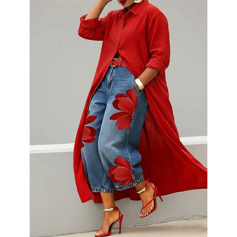 👗✨ 2026 TRENDKLEID 🔥 -50% Damen Maxikleid mit langen Ärmeln 💥 Stilvoll, modern & perfekt für jede Figur + GRATIS Versand