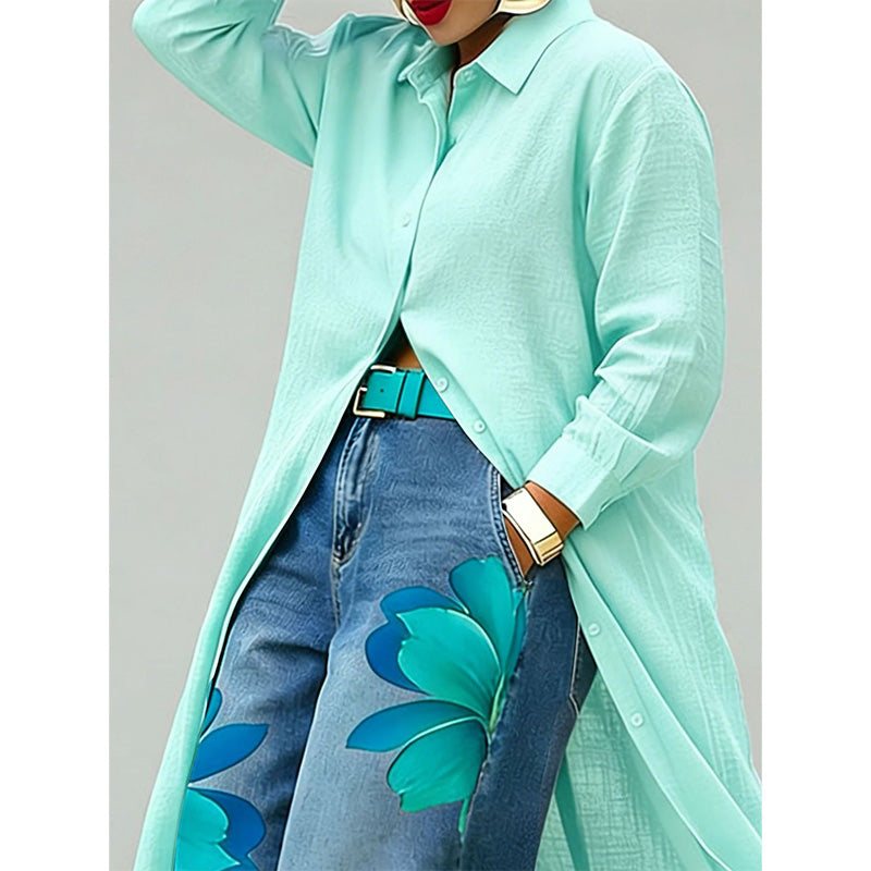 👗✨ 2026 TRENDKLEID 🔥 -50% Damen Maxikleid mit langen Ärmeln 💥 Stilvoll, modern & perfekt für jede Figur + GRATIS Versand