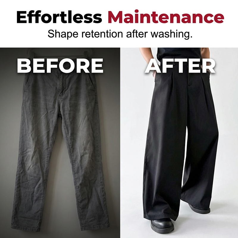 👖 50% RABATT! Herren Anzughose mit weitem Bein – Elegant, bequem & perfekt für formelle Anlässe!