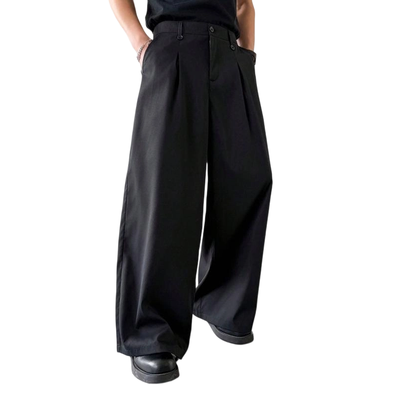 👖 50% RABATT! Herren Anzughose mit weitem Bein – Elegant, bequem & perfekt für formelle Anlässe!