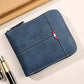 👛 BEFRISTETES ANGEBOT: 50% RABATT! ✨ Herren PU-Leder Geldbörse – Rundum-Reißverschluss, 4 Farben, 11,5x9,5 cm 🤵