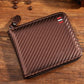 👛 BEFRISTETES ANGEBOT: 50% RABATT! ✨ Herren PU-Leder Geldbörse – Rundum-Reißverschluss, 4 Farben, 11,5x9,5 cm 🤵