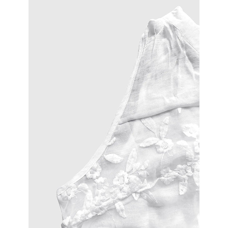 👚 50% RABATT! 🌸 Schickes ärmelloses Damenhemd mit Blumenmuster und Spitze – Feminin, luftig & vielseitig – perfekt für heiße Tage, Büro oder einen romantischen Look ✨