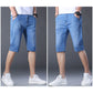 Dehnbare und atmungsaktive Denim-Shorts für Herren