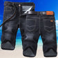 Dehnbare und atmungsaktive Denim-Shorts für Herren