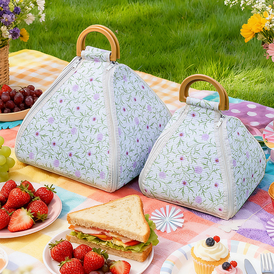 2-in-1 isolierte Tragetasche & Picknickdecke