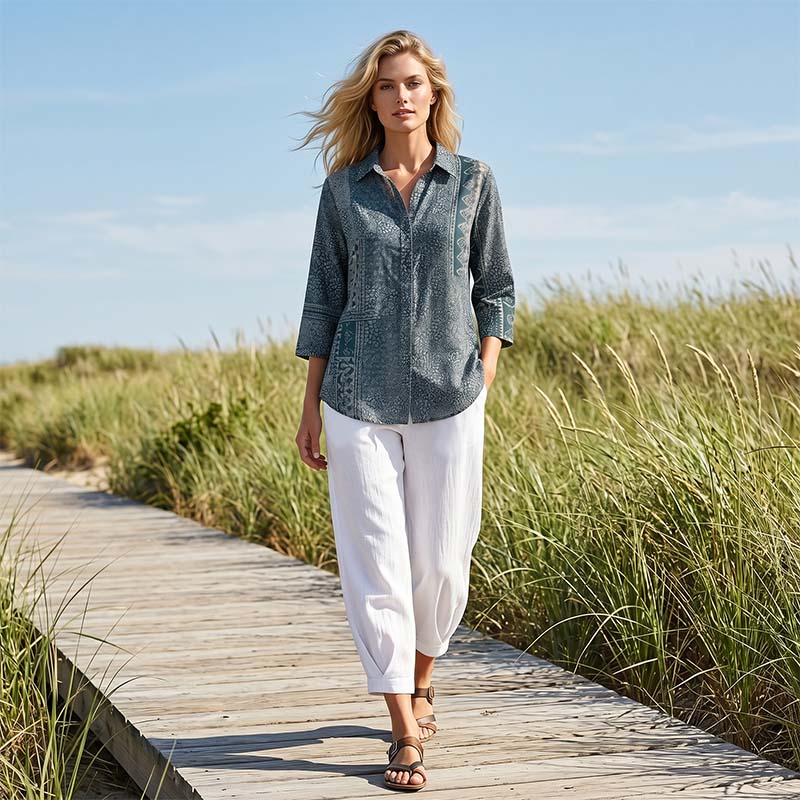 Freizeithose für Damen mit elastischem Bund