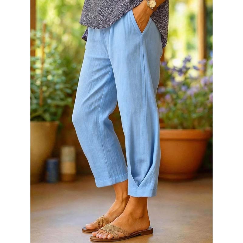 Freizeithose für Damen mit elastischem Bund
