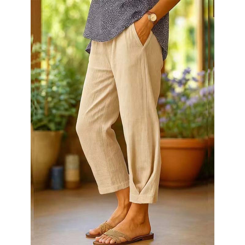 Freizeithose für Damen mit elastischem Bund