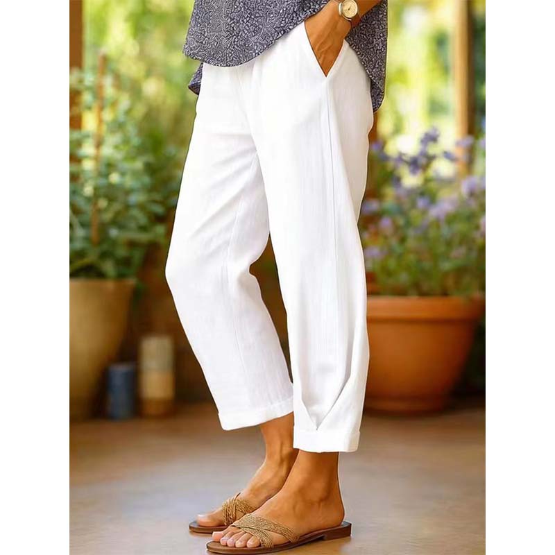 Freizeithose für Damen mit elastischem Bund
