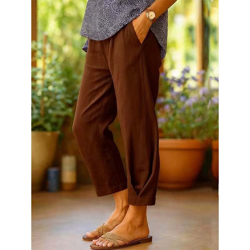 Freizeithose für Damen mit elastischem Bund