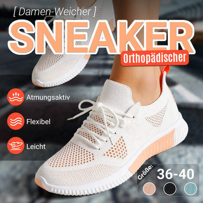 Weicher, orthopädischer, lässiger Damen-Sneaker aus Mesh