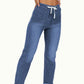 📢📢50%Rabatt!!!🎉✨Lässige Damen Jeans-Jogger mit Kordelzug