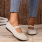 👟🌬️ Damen atmungsaktive Strick-Flats – Weich und atmungsaktiv, bequem auch nach langen Spaziergängen – Nachnahme ✅