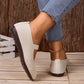👟🌬️ Damen atmungsaktive Strick-Flats – Weich und atmungsaktiv, bequem auch nach langen Spaziergängen – Nachnahme ✅