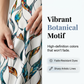 Damen-Set: Oberteil mit seitlicher Bindung & gemusterte Hose