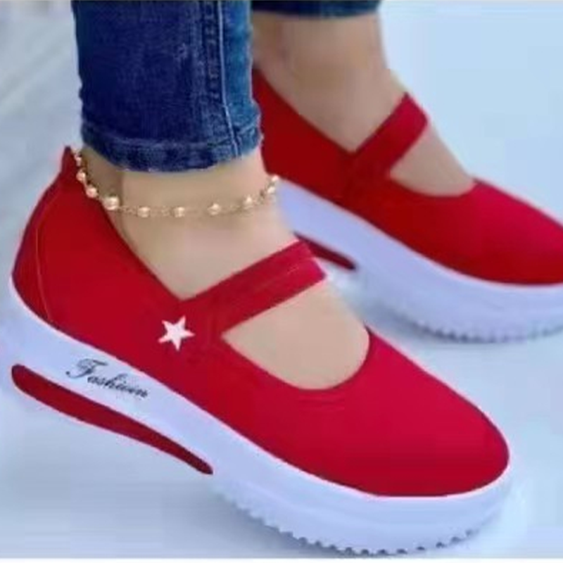 👟 Damen Breathable Mesh Slip-On Platform Sneakers – leicht, bequem & mit natürlichem Größenboost – perfekt für lange Tage