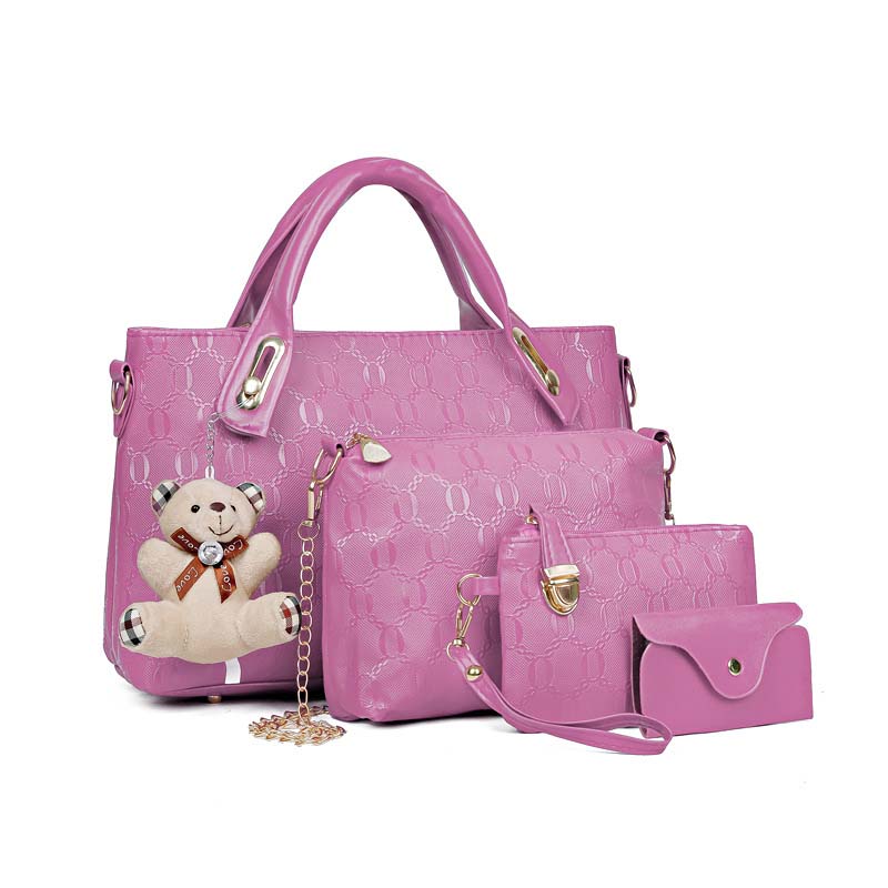 Damen vielseitiges 4-teiliges Handtaschen-Set