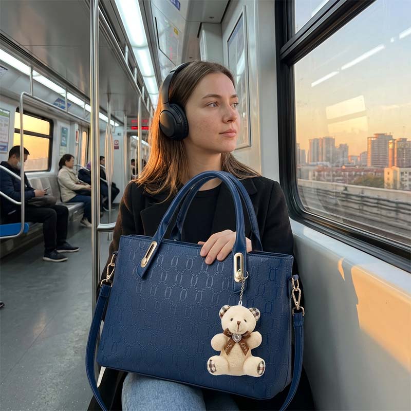 Damen vielseitiges 4-teiliges Handtaschen-Set