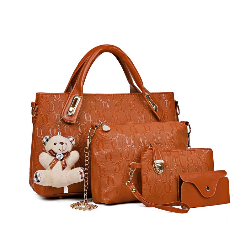 Damen vielseitiges 4-teiliges Handtaschen-Set