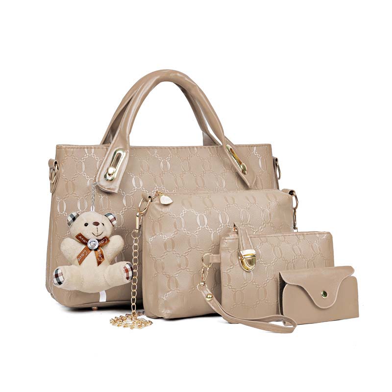 Damen vielseitiges 4-teiliges Handtaschen-Set