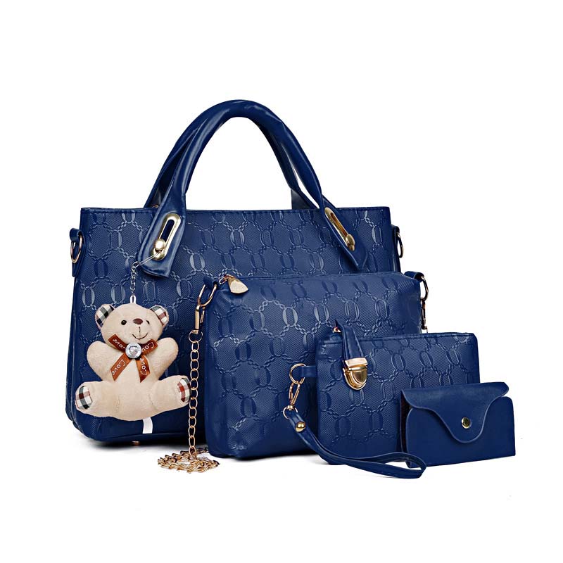 Damen vielseitiges 4-teiliges Handtaschen-Set