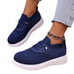 Damen atmungsaktive Mesh-Slip-On-Walking-Schuhe
