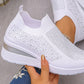 Damen atmungsaktive Strick-Wanderschuhe
