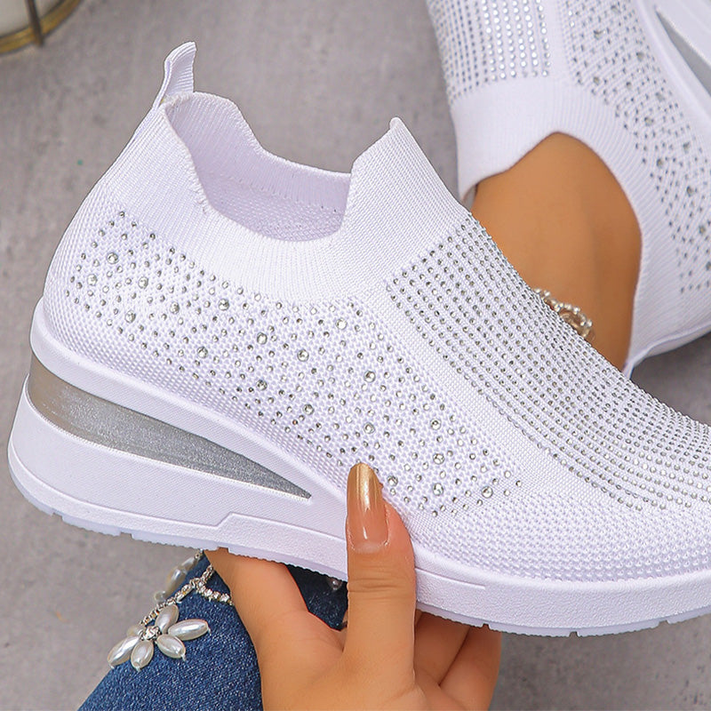 Damen atmungsaktive Strick-Wanderschuhe
