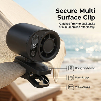 Miniatur Tragbarer Hals- und Tisch-USB-Ventilator
