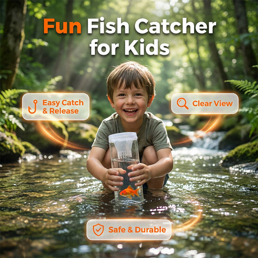 Kinder Outdoor-Abenteuer Fischfang-Flaschenspielzeug