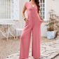 Damen locker sitzender Weitbein-Jumpsuit