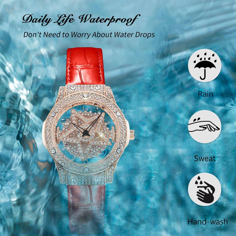 ⌚ ✨ Modische Damenuhr mit Rhinestone-Zifferblatt – Eleganter Stil, funkelnder Look & zeitloses Accessoire 🌟