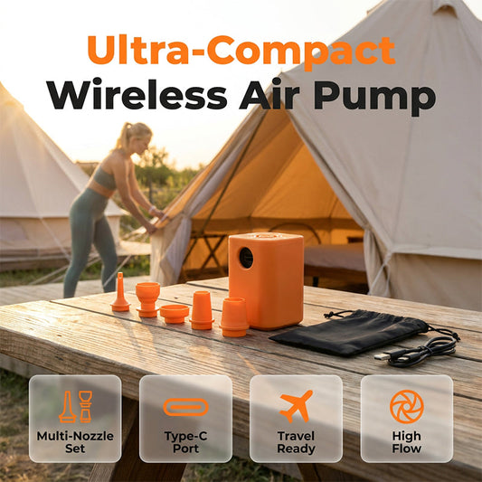Kabellose Turbo-Luftpumpe