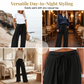 🎀👖Lässige Damenhose mit hohem Bund und weitem Bein