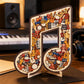 🔥Heißer Sale: 50 % Rabatt – nur 19.99 €⏰ Holzpuzzle mit Notenmotiven – aus umweltfreundlichem Material, wunderschönes Deko-Stück. Tolles Geschenk für Musiker und Puzzle-Fans! 🧩💚🌟陆