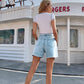 🩳 50% RABATT! ⏰ Neue Damen-Denim-Shorts – Hohe Taille & lockere Passform – Figurschmeichelnd & vielseitig – perfekt für Sommer, Strand oder Alltag ☀️✨