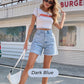 🩳 50% RABATT! ⏰ Neue Damen-Denim-Shorts – Hohe Taille & lockere Passform – Figurschmeichelnd & vielseitig – perfekt für Sommer, Strand oder Alltag ☀️✨