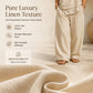 Set aus asymmetrischem Oberteil und Hose mit weitem Bein für Damen
