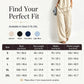 Set aus asymmetrischem Oberteil und Hose mit weitem Bein für Damen