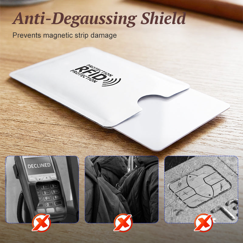 RFID-Blocking-Hüllen für Kreditkarten