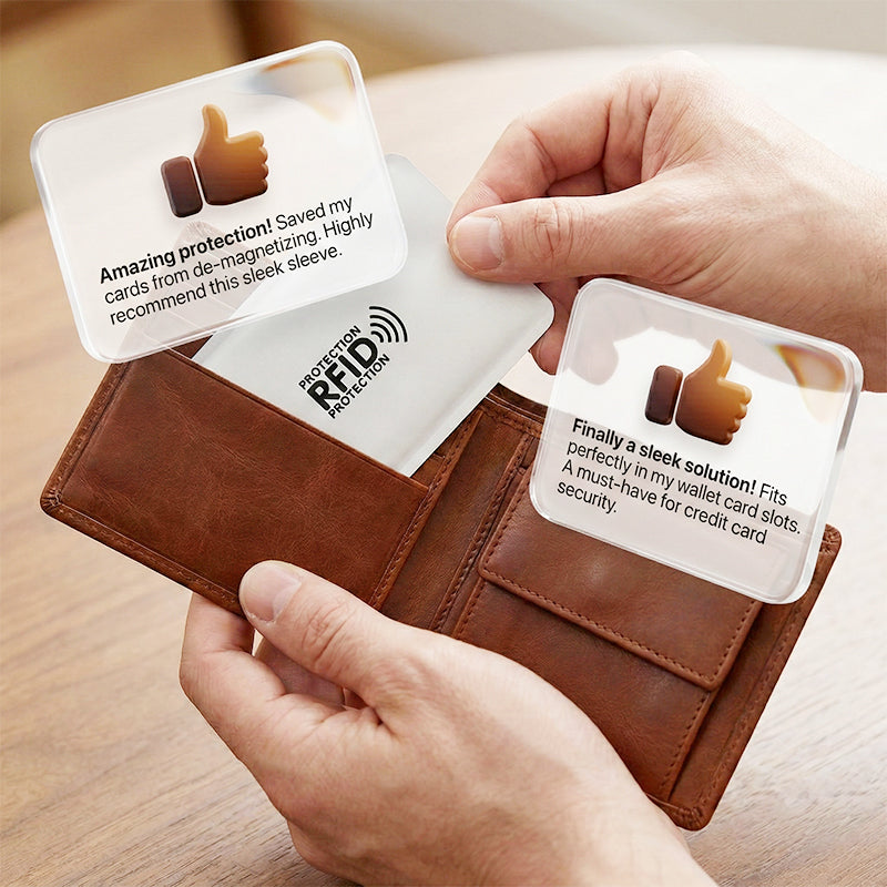 RFID-Blocking-Hüllen für Kreditkarten